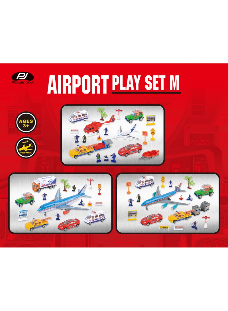 Power Joy Vroom Vroom  Airport Playset, Assorted 1 Piece (Style & Color May Vary) | Toy Vehicle | Gift for Kids - Image 5