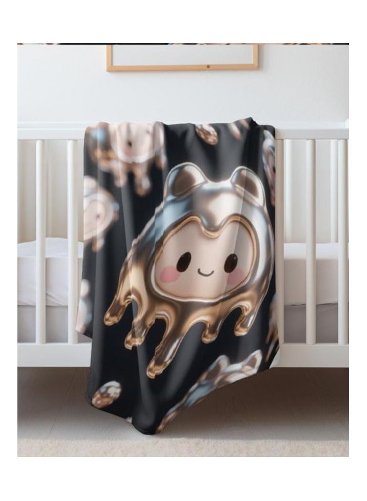 general Flannel thin blanket (warm and comfortable, suitable for sleep, gaming, dust removal and sandproof) 150cm*200cm - 1082 - Image 3