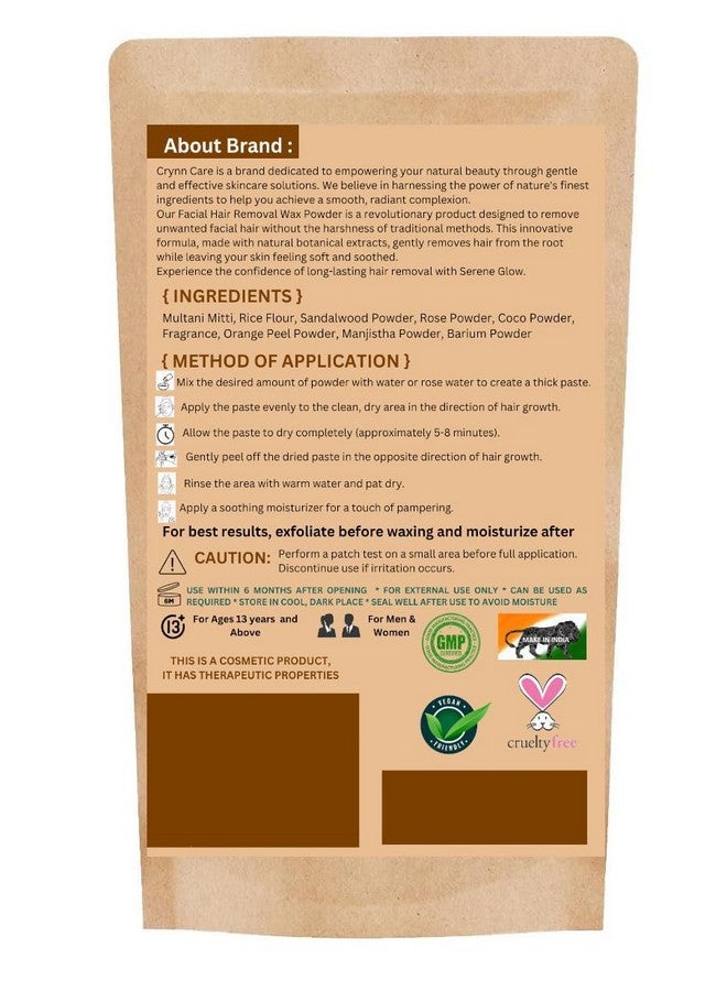 Generic Full Body Chocolate Wax Powder,5 min Painless Natural Full Body Hair Removal Waxing Powder-No harmful chemicals, no irritation, no skin rashes (Chocolate Flavour)  - Image 2