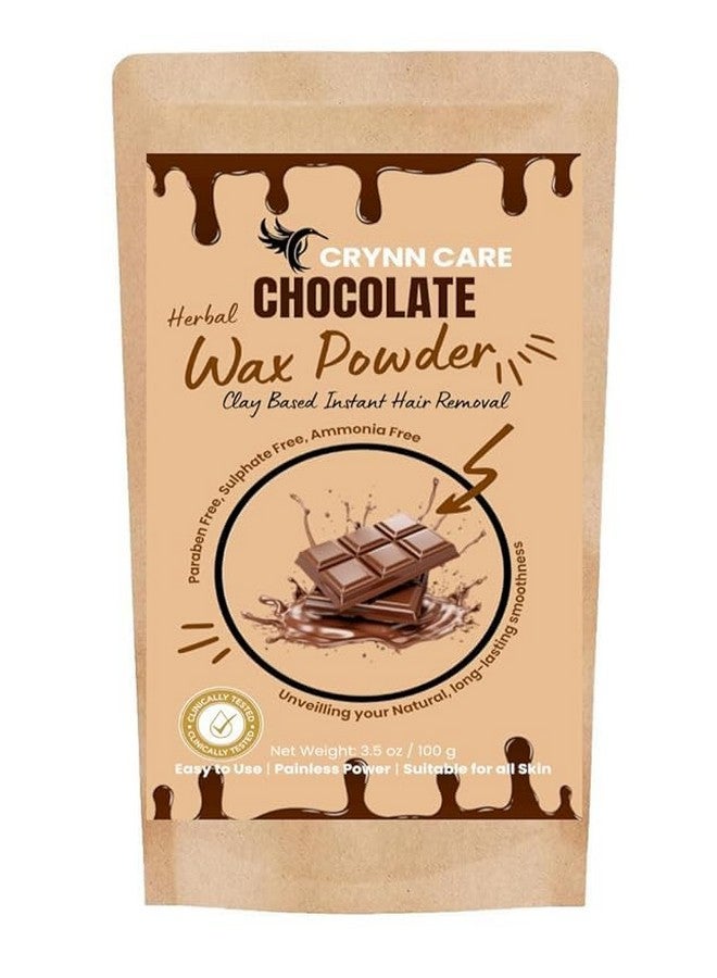 Generic Full Body Chocolate Wax Powder,5 min Painless Natural Full Body Hair Removal Waxing Powder-No harmful chemicals, no irritation, no skin rashes (Chocolate Flavour)  - Image 1