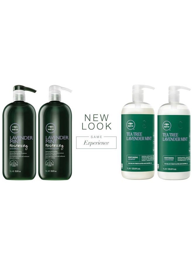Tea Tree Lavender Mint Shampoo and Conditioner Duo Set - Image 2