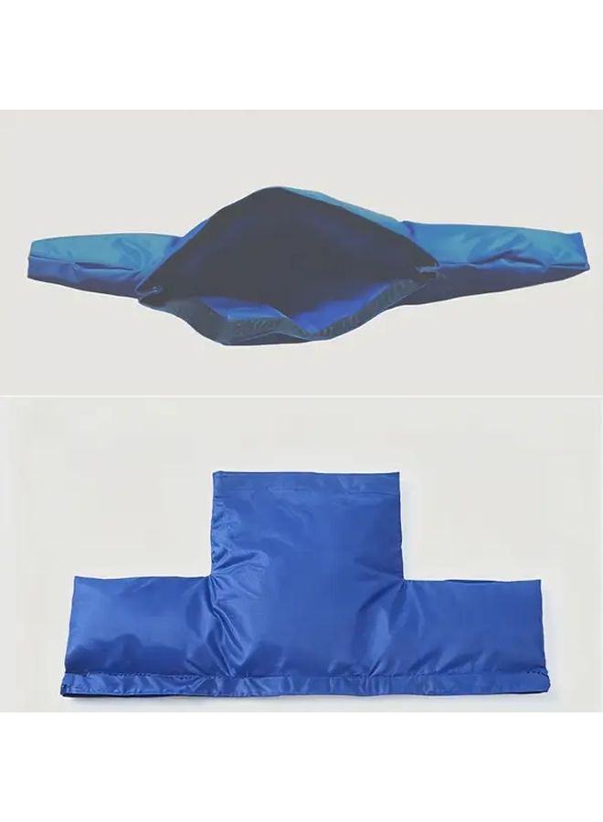 Blue Frost Proof Water Meter Insulation Cover Outdoor Freeze Resistant Snap On Installation - Image 2