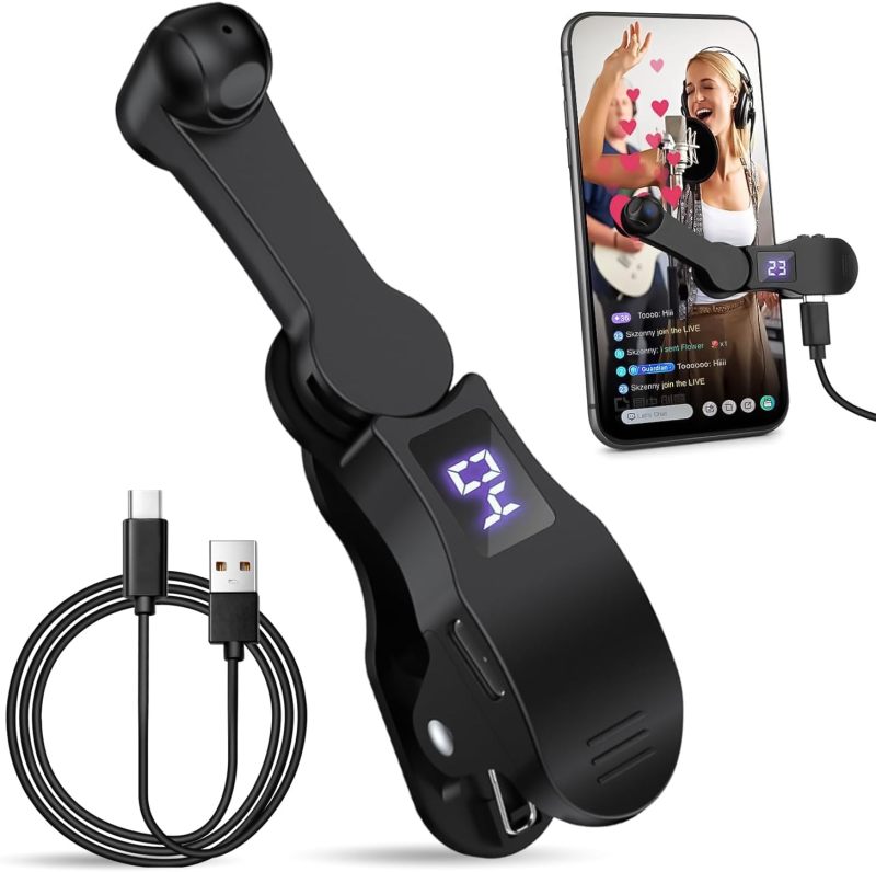 Smart Phone Screen Auto Clicker - Silent Technology Adjustable 108 Speed Settings Physical Finger Simulation Device for Gaming Live Broadcast Task Completion - Image 2
