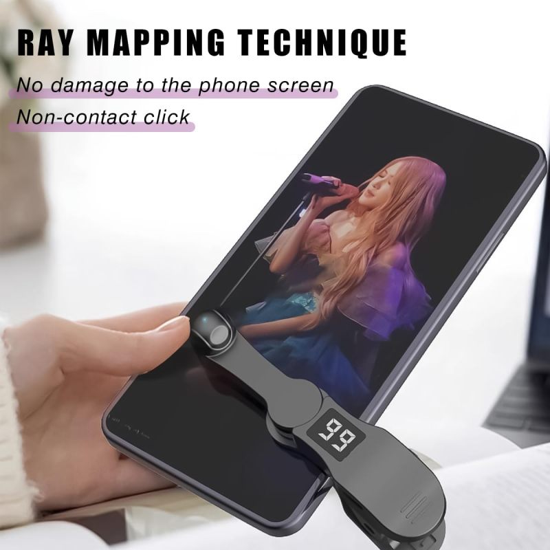 Smart Phone Screen Auto Clicker - Silent Technology Adjustable 108 Speed Settings Physical Finger Simulation Device for Gaming Live Broadcast Task Completion - Image 5
