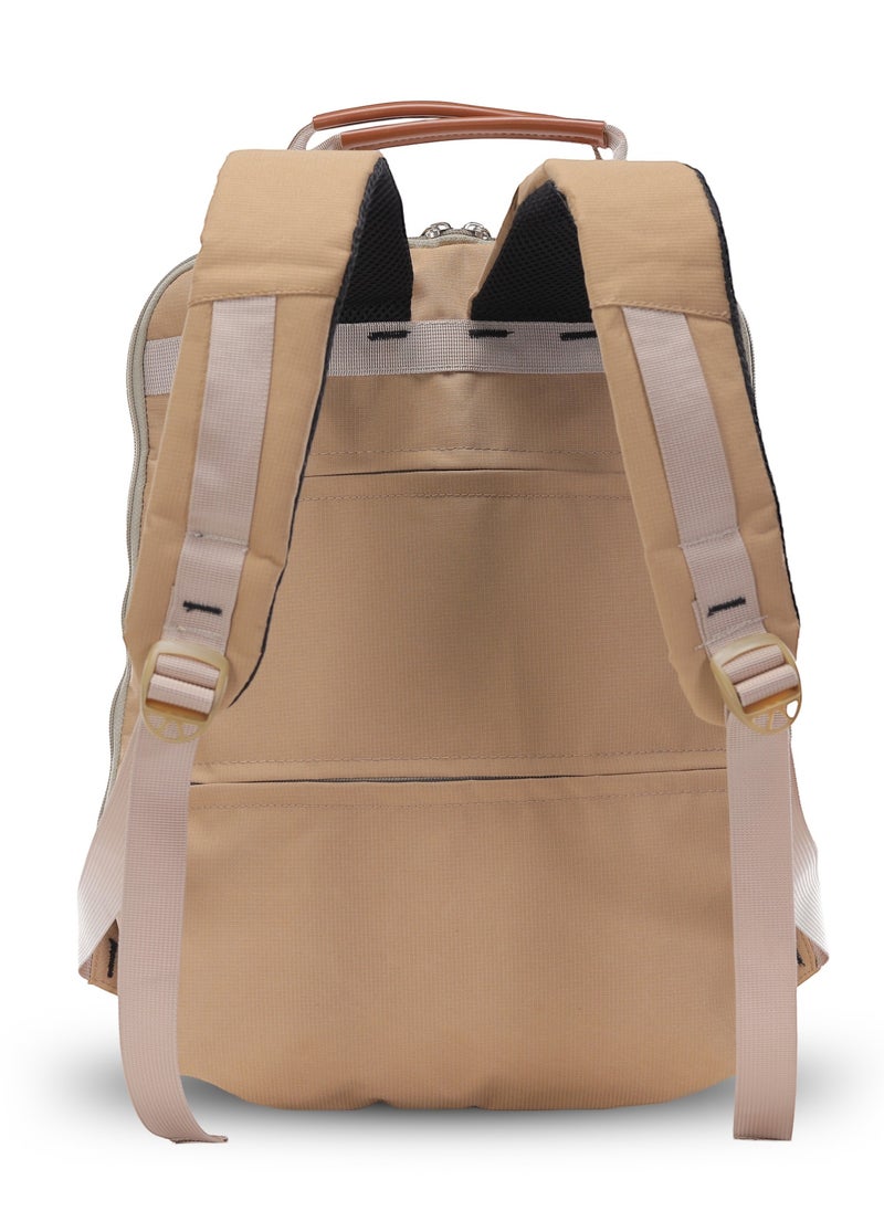 Lupo bianco - Elegant Backpack - Beige - Image 1
