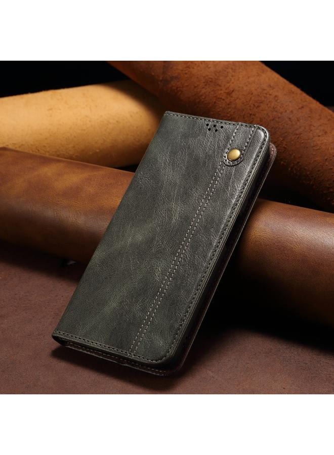 اس-توب جراب لهاتف Huawei Mate 70 5G جراب هاتف جلدي من الشمع الزيتي بنمط حصان مجنون - Image 2