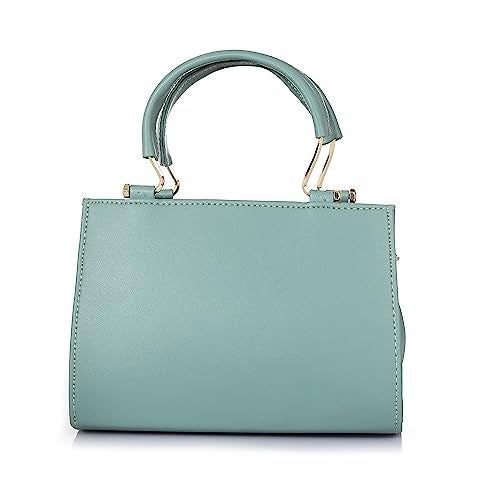 ROSS BROWN PU Synthetic Leather Women's Mini Satchel Bag | Ladies Purse Handbag- Mini (Green) - Image 3