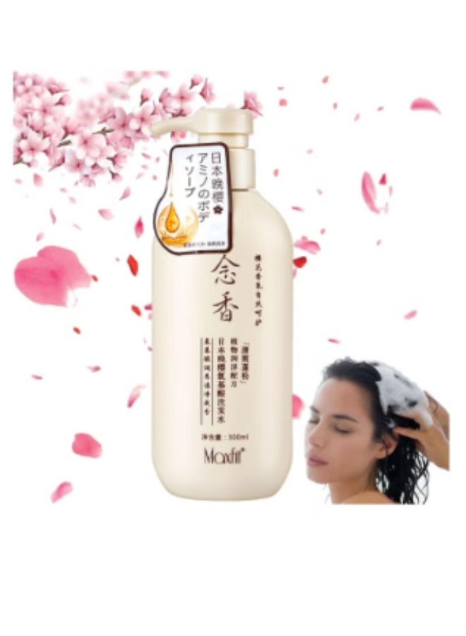 MAXFIT Japanese Shampoo Original For Hair Growth Preventing Hair Loss And Removing Dandruff 300 Ml - Image 2