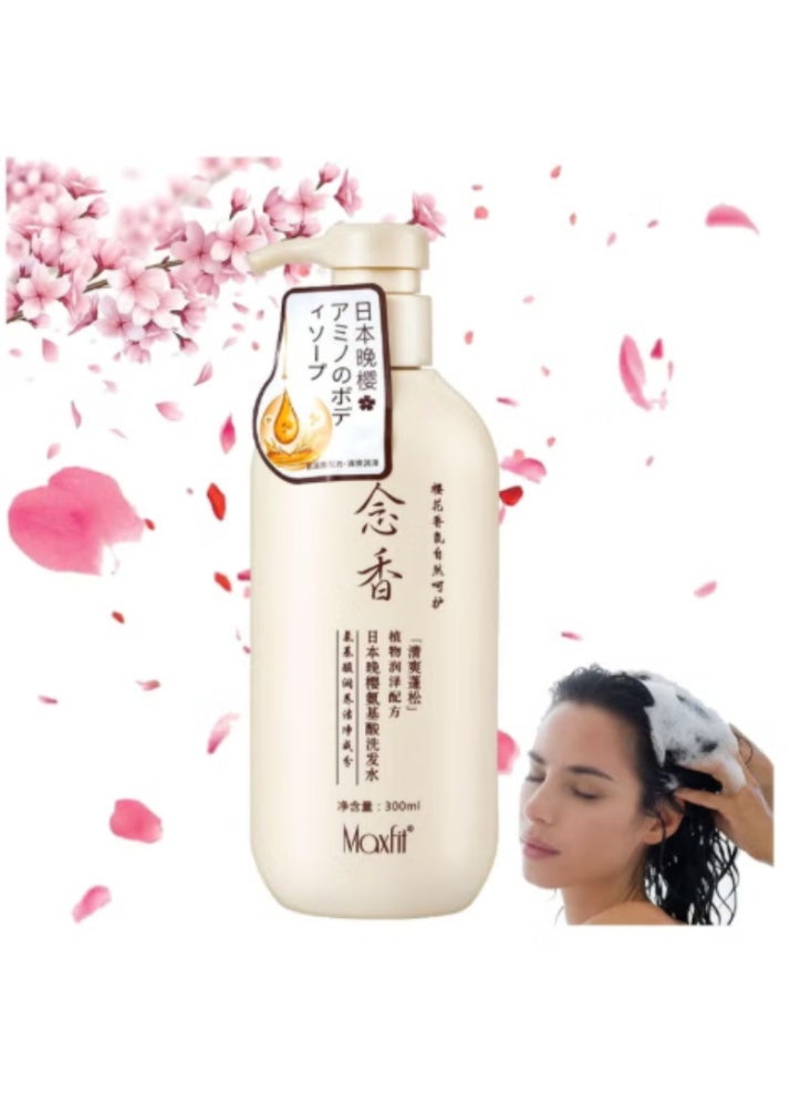 MAXFIT Japanese Shampoo Original For Hair Growth Preventing Hair Loss And Removing Dandruff 300 Ml - Image 1