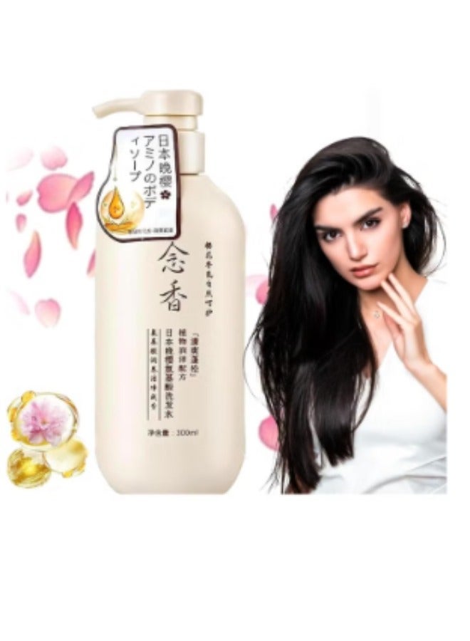 MAXFIT Japanese Shampoo Original For Hair Growth Preventing Hair Loss And Removing Dandruff 300 Ml - Image 3