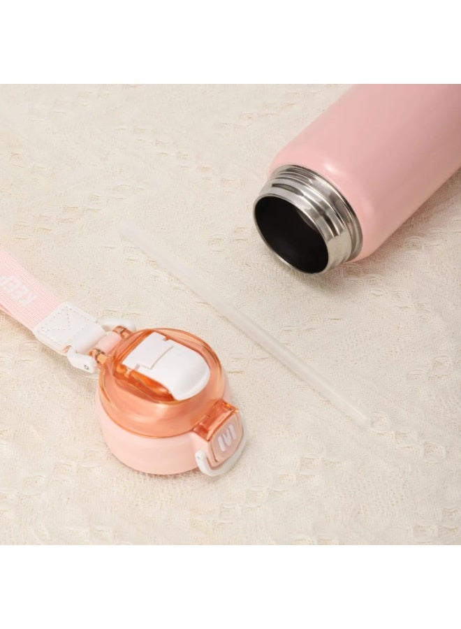 سبورتس زجاجة مياه رياضية ، حافظة للحرارة ، متعددة الألوان ، مقاومة للتسرب، بغطاء قفل آمن - Image 4