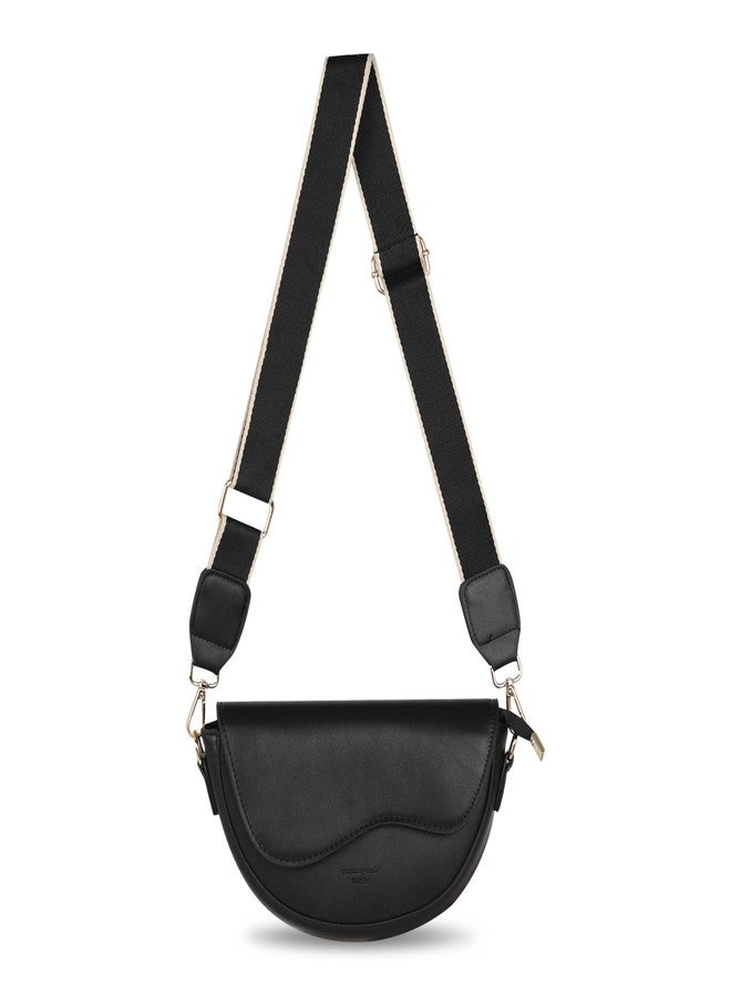 EXTREE crossbody Bags for Women,Trendy Shoulder Vegan Leather Handbags, Satchel Purse with Adjustable Wide Vintage Strap - Image 1