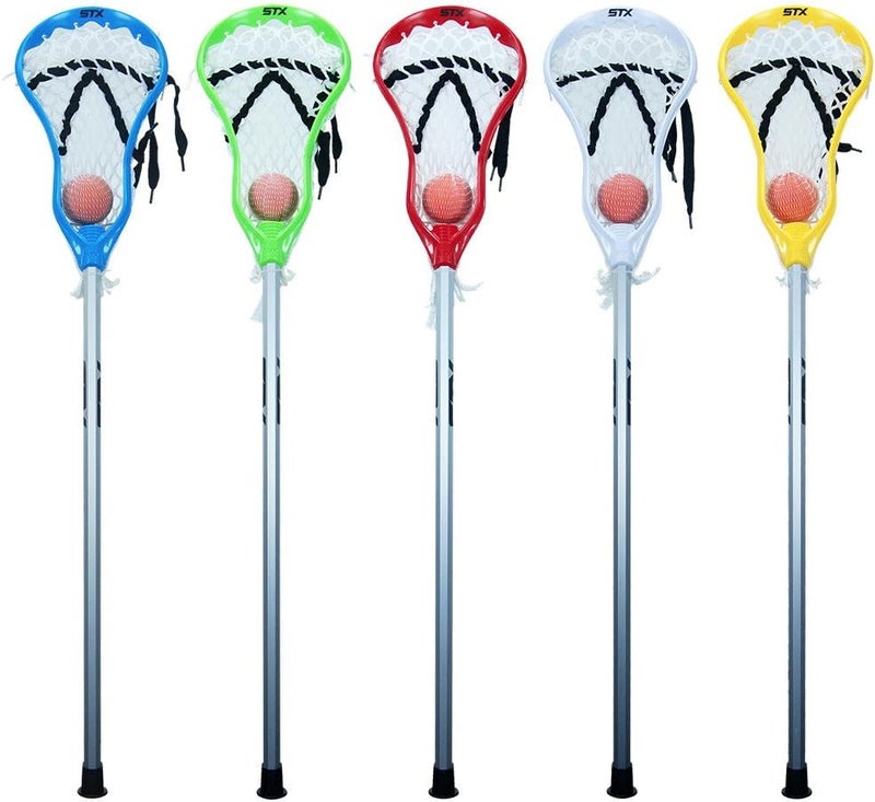 STX Lacrosse Mini Power Stick with Aluminum Handle and Ball - Image 2