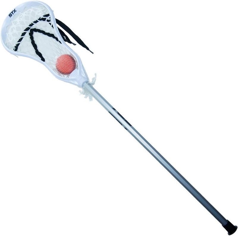STX Lacrosse Mini Power Stick with Aluminum Handle and Ball - Image 1