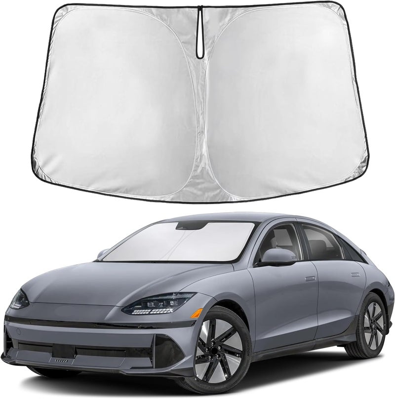 Windshield Sunshade for Hyundai Ioniq 6 (2023-2025) - UV Heat Blocker & Protector - Image 1