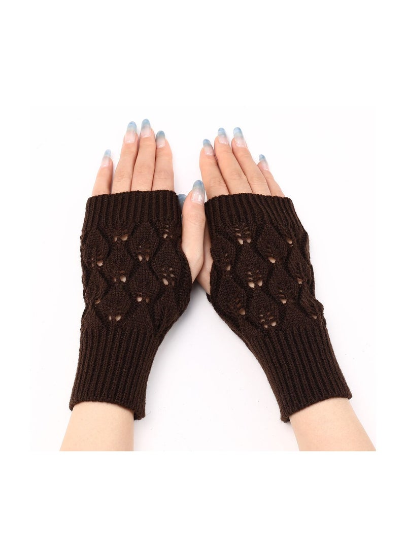 Loquat - Fingerless Cotton Polyester Gloves Sleeves - Image 1