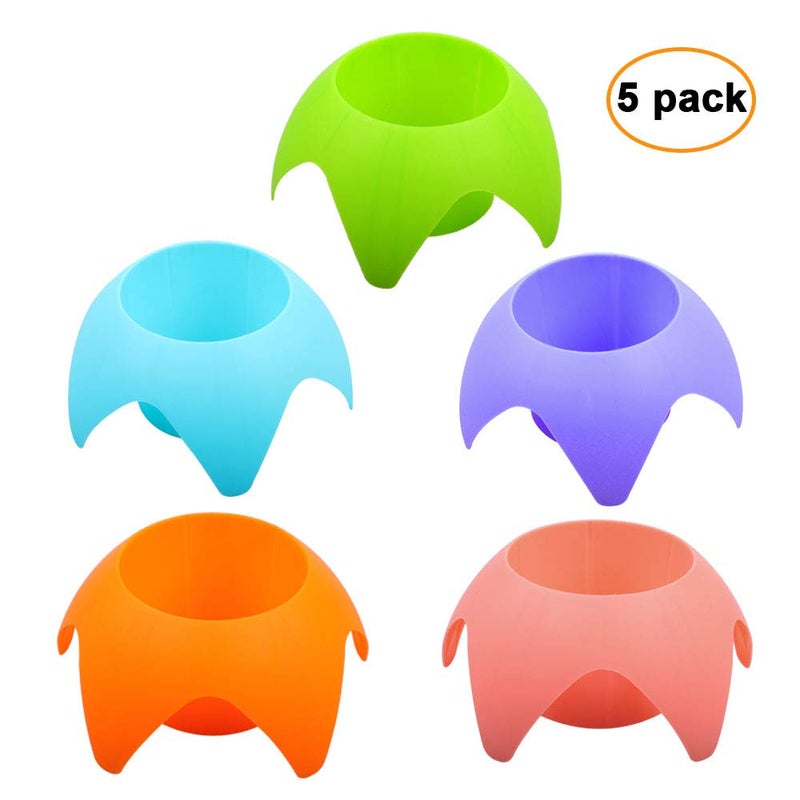 Uarzt Beach Vacation Essentials - Sand Coasters Drink Cup Holders, 5-Pack, Multicolor, Must-Haves for Women, Adults, Family, and Friends - Image 2