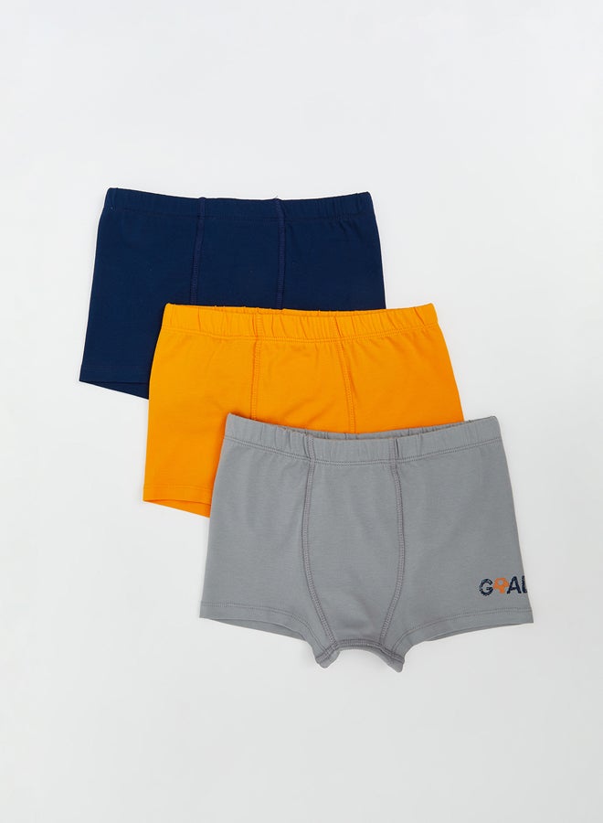 LC WAIKIKI Boys' Printed  Boxer Trunks 3-Pack  - Image 1