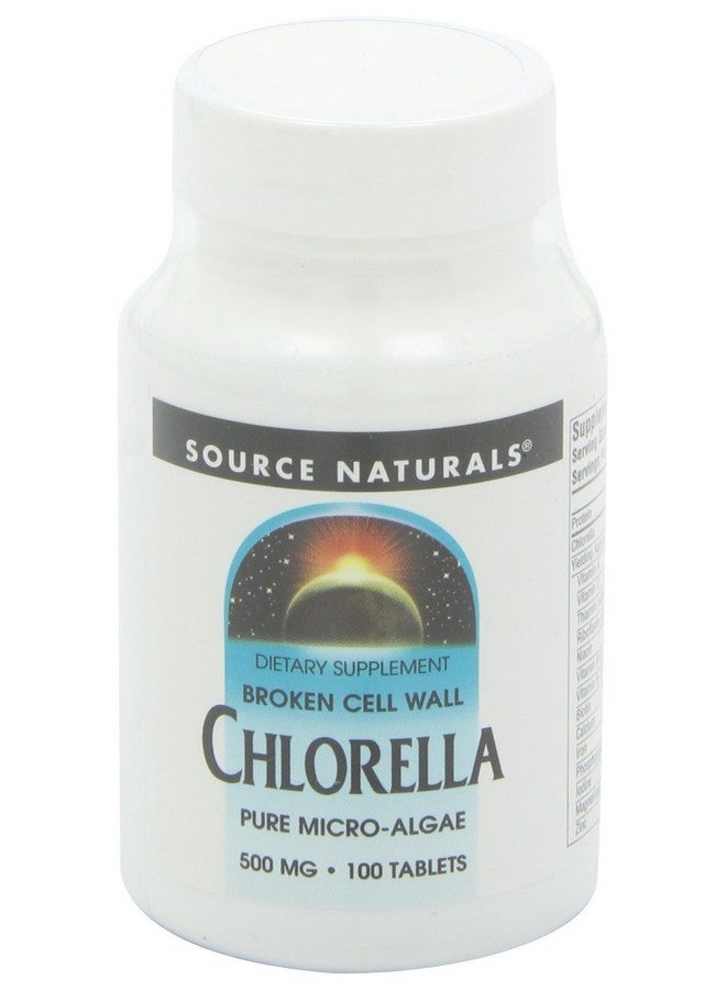 Source Naturals Chlorella 500 mg Green Superfood, Plant-Based B12-100 Tablets - Image 4