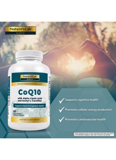 Nature's Lab Gold Coq10 + Alpha Lipoic Acid + Acetyl Lcarnitine Hcl  - Image 5
