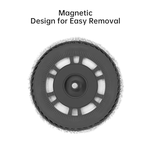 DREAME Mop Pads Compatible with X40 Ultra/L10s Ultra/L10s Pro Ultra/L10s Plus/L10s Pro Gen 2/L40 Ultra/L30 Ultra/X30 Ultra/L20 Ultra/L40 Ultra/L10s Ultra Gen2/X40 Master, Wet Mopping Pads (4 pcs) - Image 3
