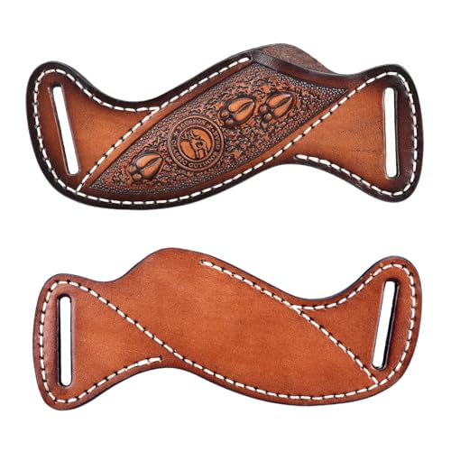 TOURBN Tourbon Leather Fixed Blade Knife Sheath Pocket Folding Knives Holder for 1.5" Wide Belt Right Side Draw EDC Tools Holster - Image 4
