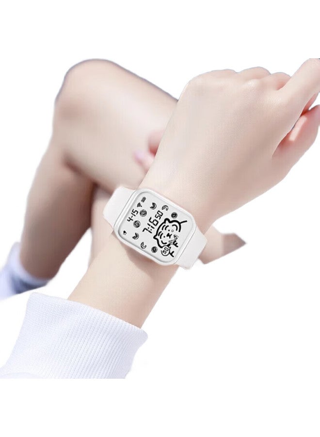 MAX-G Full-Screen Watch For Teenagers, Middle School Students, Girls, Boys, Electronic Watch, Alarm Clock, Waterproof, Luminous, Sports, Children'S Wear - Image 3