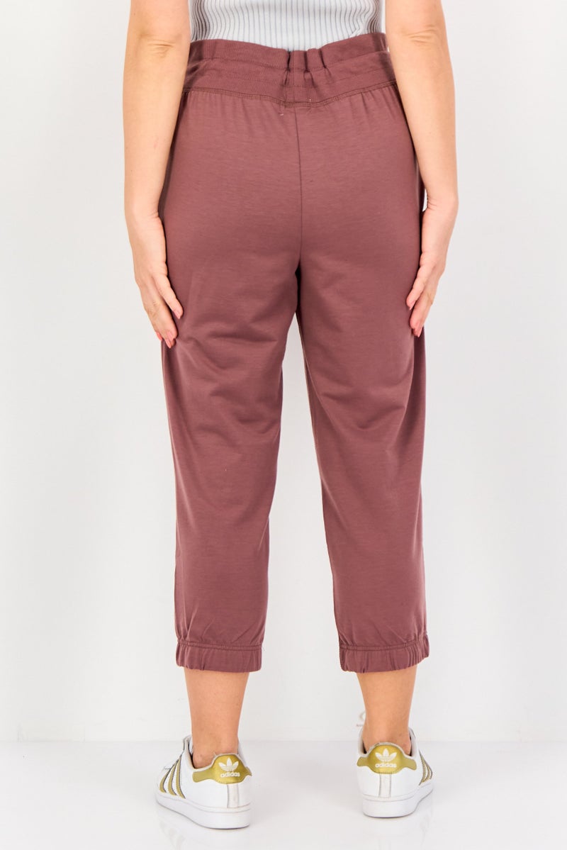 Aeropostale Women Sportswear Fit Training Sweatpants, Mauve - Image 3