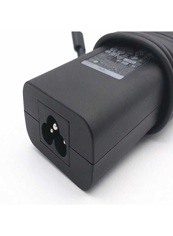 Lap-Tech High-Quality Dell 65W USB-C Compatible Replacement Laptop Adapter – 20V/3.25A, 15V/3A, 9V/3A, 5V/3A – Works with Dell Inspiron 13 5000 (5310), Latitude 7320 2-in-1, XPS 13 7390 - Image 3