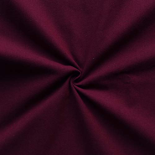 AIRWILL 100% Cotton Premium Quality Solid Pattern Free Sized Apron (Maroon, Pack of 1) - Image 4