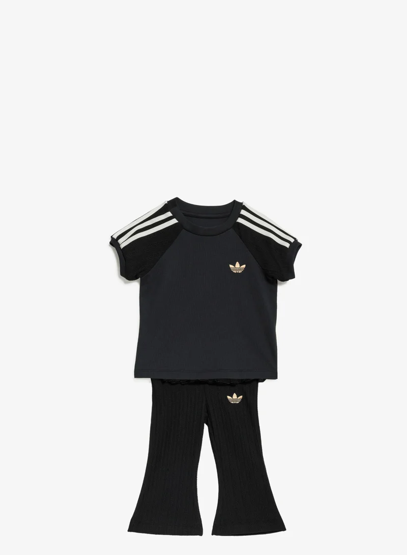 اديداس اوريجينالز SLIM KNITTED TEE LEGGINGS SET