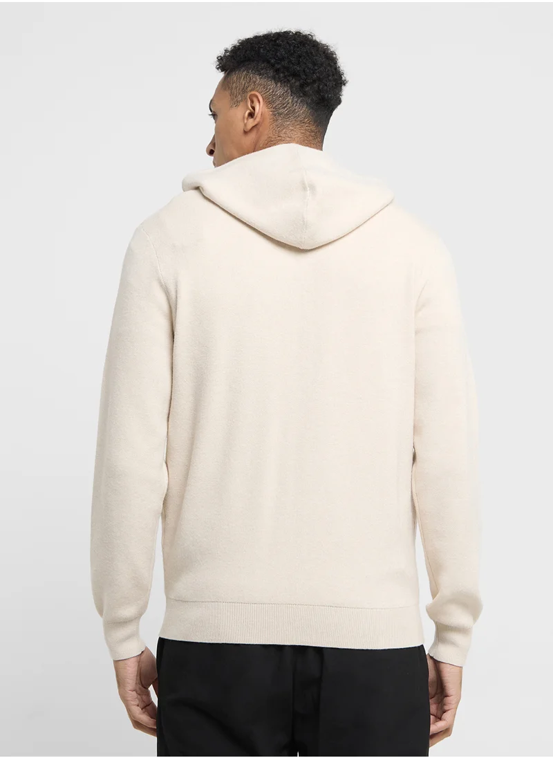 جاك اند جونز Zip Through Hoodie