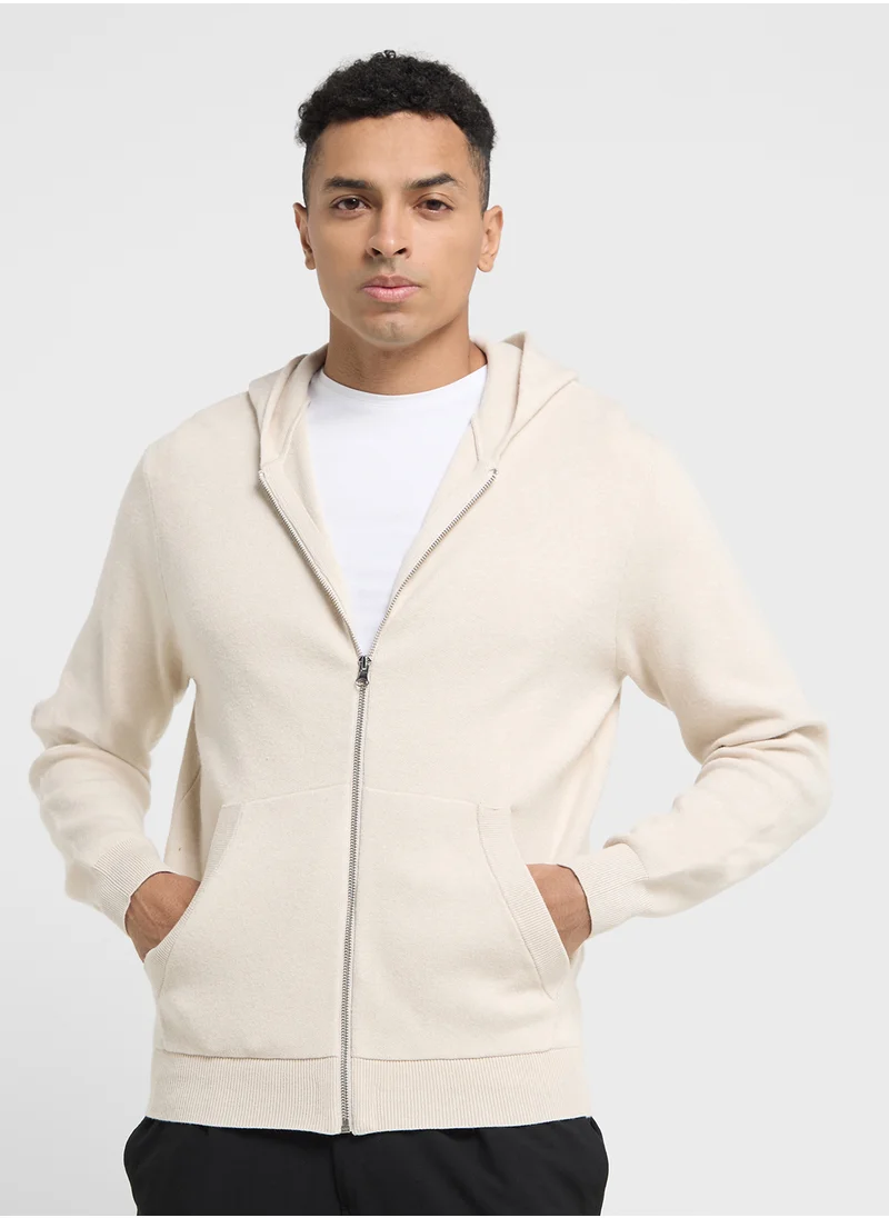 JACK & JONES Zip Through Hoodie