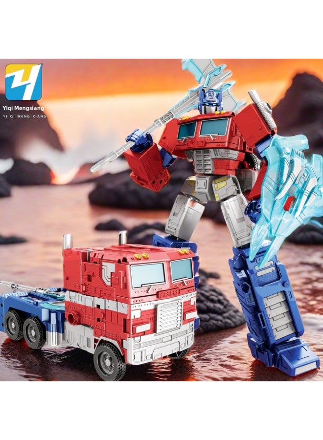 لعبة سيارة روبوت من خليط معدني إصدار كينج كونج أوبتيموس برايم واسب ديناصور بوي للأطفال، موديل مصنوع يدويًا - اللون: محارب الدبور الأصلي】 - Image 2
