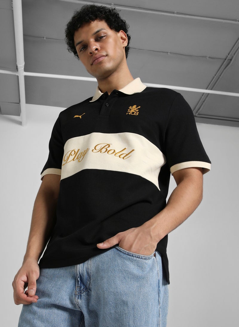بوما تيشرت بولو كلاسيكي Puma X RCB للرجال - Image 1