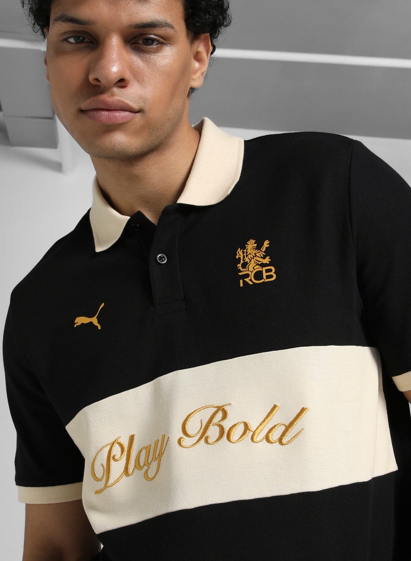 بوما تيشرت بولو كلاسيكي Puma X RCB للرجال - Image 3