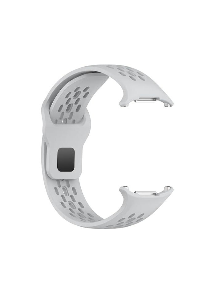 MOCOM Watch7 Ultra 47mm Band, Silicone Watch Band for Samsung Galaxy Watch Ultra 47mm, Soft Breathable Replacement Strap for Galaxy Watch Ultra 47mm Strap Band, Waterproof Wristband Smartwatch Accessories - Image 3