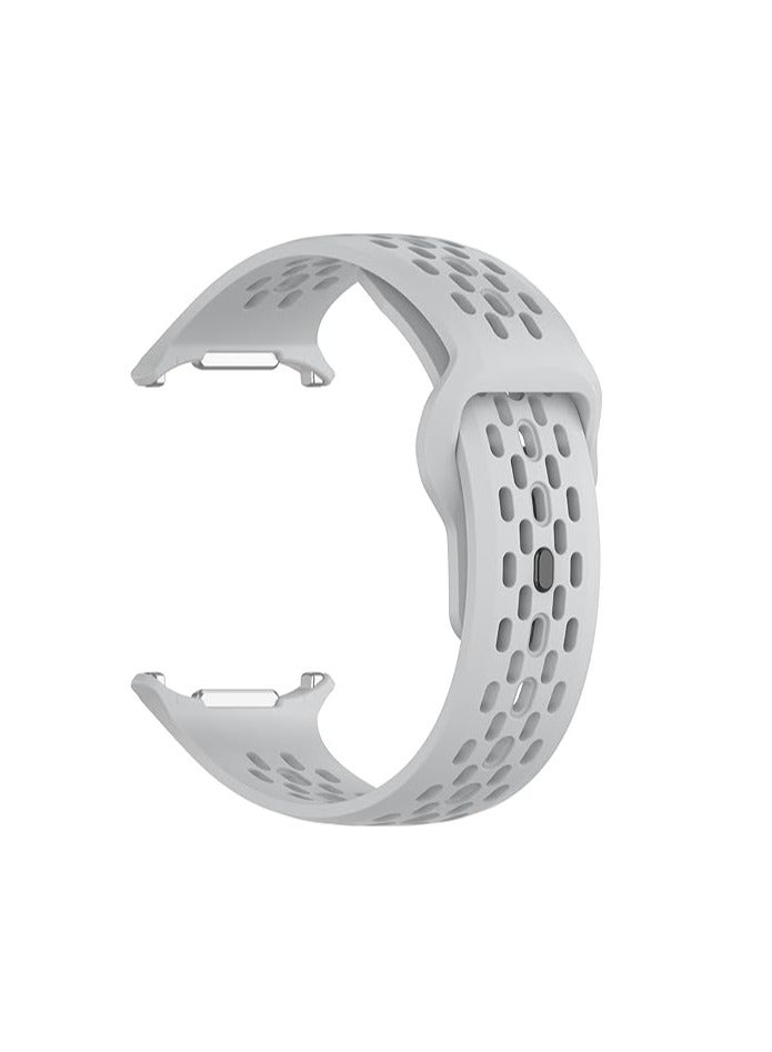 MOCOM Watch7 Ultra 47mm Band, Silicone Watch Band for Samsung Galaxy Watch Ultra 47mm, Soft Breathable Replacement Strap for Galaxy Watch Ultra 47mm Strap Band, Waterproof Wristband Smartwatch Accessories - Image 4