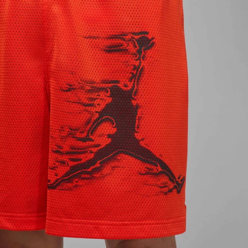Jordan Orange Men's Dri-FIT Sport Basketball Shorts for Men | Best Price UAE