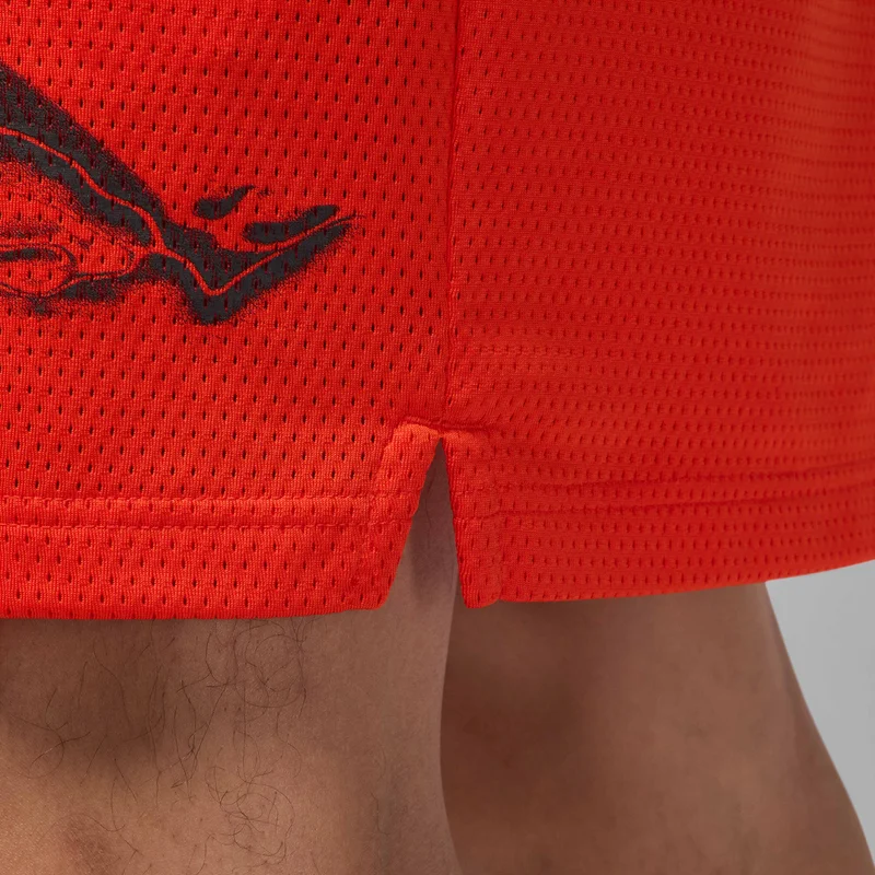 Jordan Orange Men's Dri-FIT Sport Basketball Shorts for Men | Best Price UAE