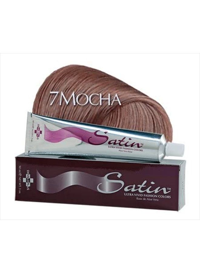 Developlus Satin Ultra Vivid Fashion Colors - Mocha Series (7 Mocha Mocha Blonde) - Image 2