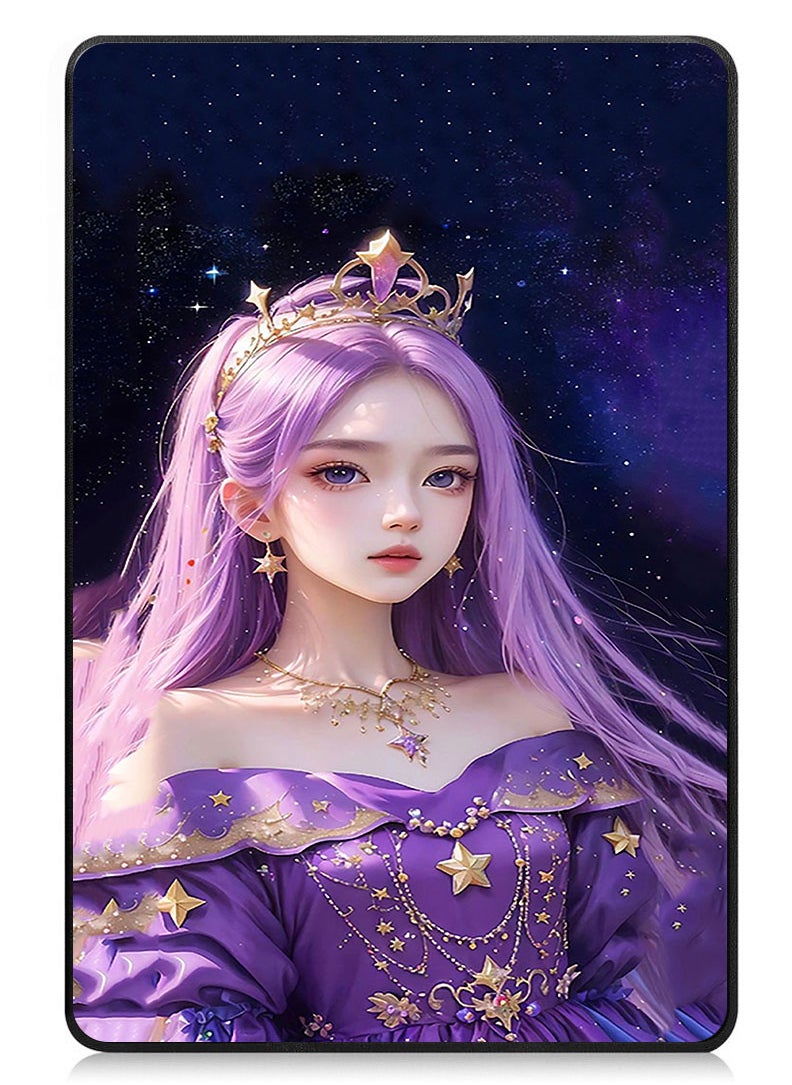 Theodor - Protective Flip Case For Samsung Galaxy Tab A9 With Trifold Stand Auto Wake Sleep Shockproof Cover Princess 1 - Image 1