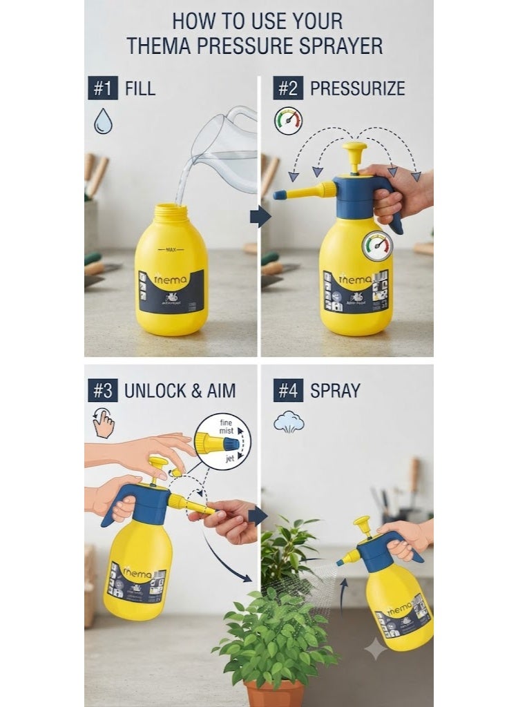 ديمارتينو بخاخ محمول 2 لتر - Image 2