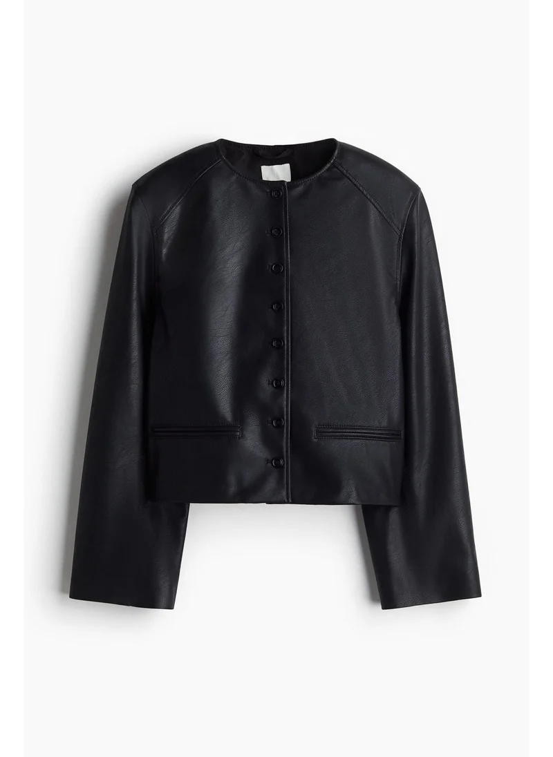 H&M Coated jacket