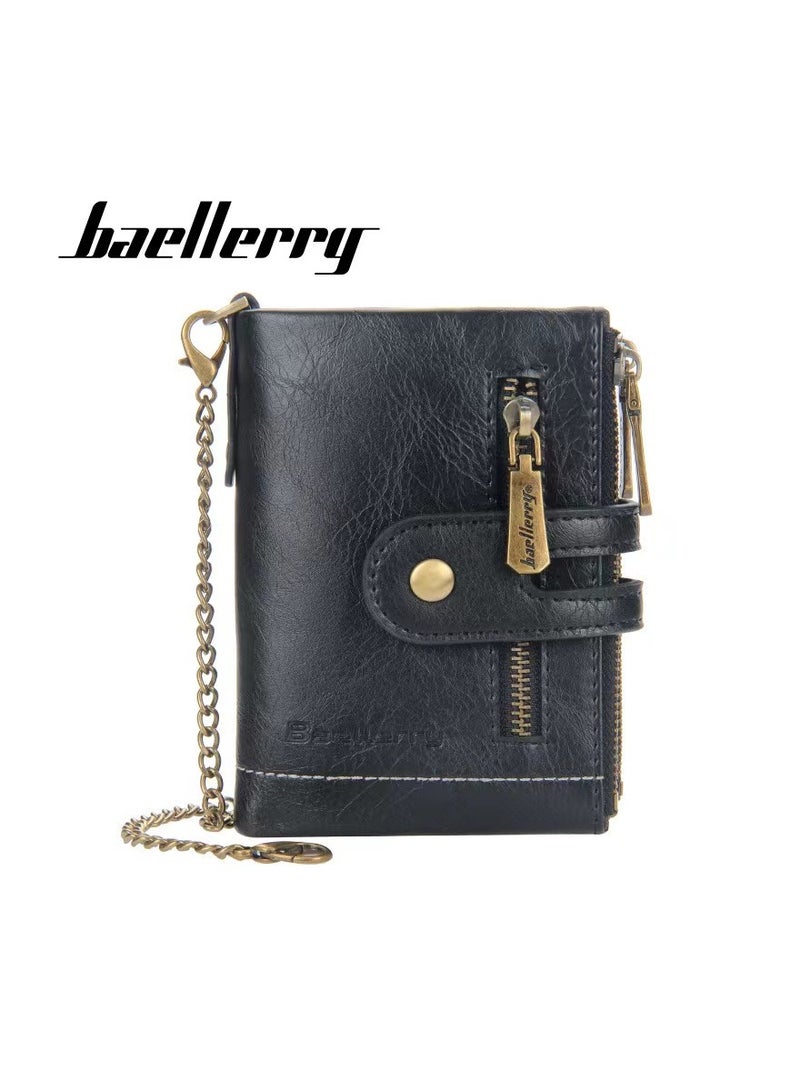 baellerry Leather Wallet Black - Image 1