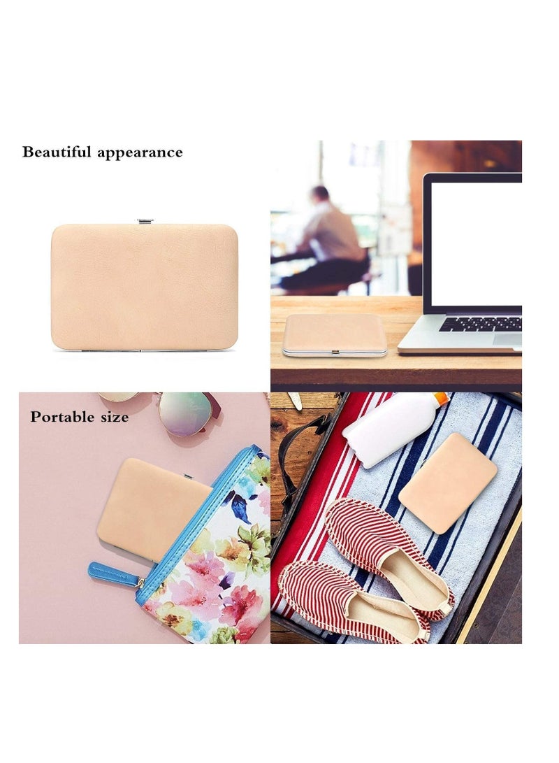 BLOOMING TIME 18-Piece Manicure Pedicure Tool Set With Case Rose Gold/Silver - Image 4