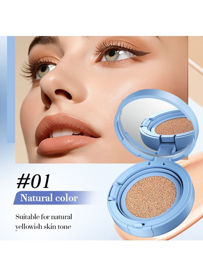 SADOER Blotting Air Cushion BB Cream 15g SADOER Blush and Makeup Primer BB Cream #01 Natural Color - Image 2