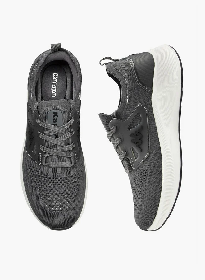 Kappa Men's Panelled Lace-Up Sports Shoes