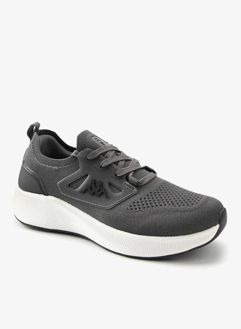 Kappa Men's Panelled Lace-Up Sports Shoes