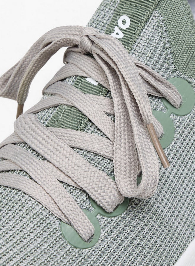 Oaklan by Shoexpress Textured Sports Shoes with Lace-Up Closure  - Image 4